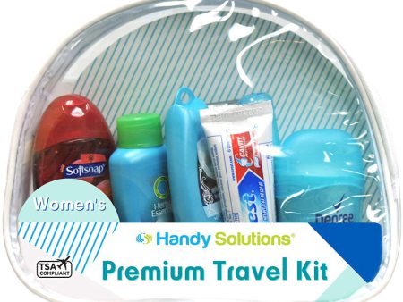 HANDY SOLUTIONS - Premium Women s Travel Kit - 7 Pieces Sale