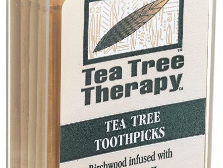 TEA TREE - Toothpicks (Mint) - 100 Count Hot on Sale